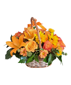 LJILJAN, RUŽA I SUNCOKRET U KORPICI-058